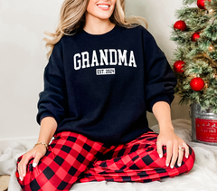 Grandma Est Personalized Sweatshirt