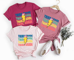 Celebrate with 3rd Grade Teacher Shirts