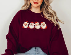 Santa Claus Cute Holiday Sweatshirt