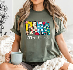 Custom Para Shirt, Custom Paraprofessional Shirt