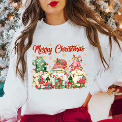 Cute Gnomes Christmas Holiday Sweatshirt