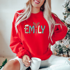 Custom Name Family Christmas Sweatshirts