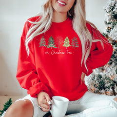 Oh Christmas Tree Sweatshirt For Women