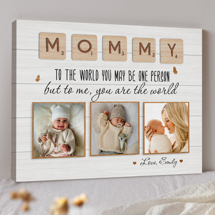 1st Time Mothers Day Gift | First Mothers Day Canvas | First Mother’s Day Gift