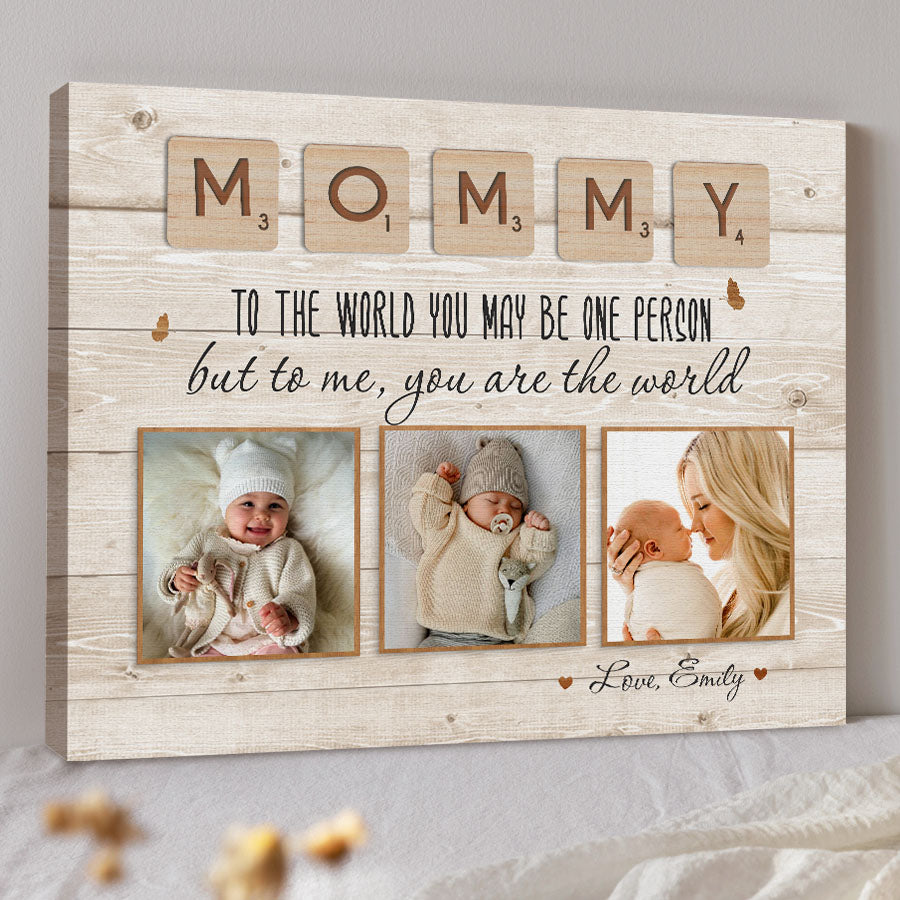 1st Time Mothers Day Gift | First Mothers Day Canvas | Mother’s Day Gift For First Time Mom