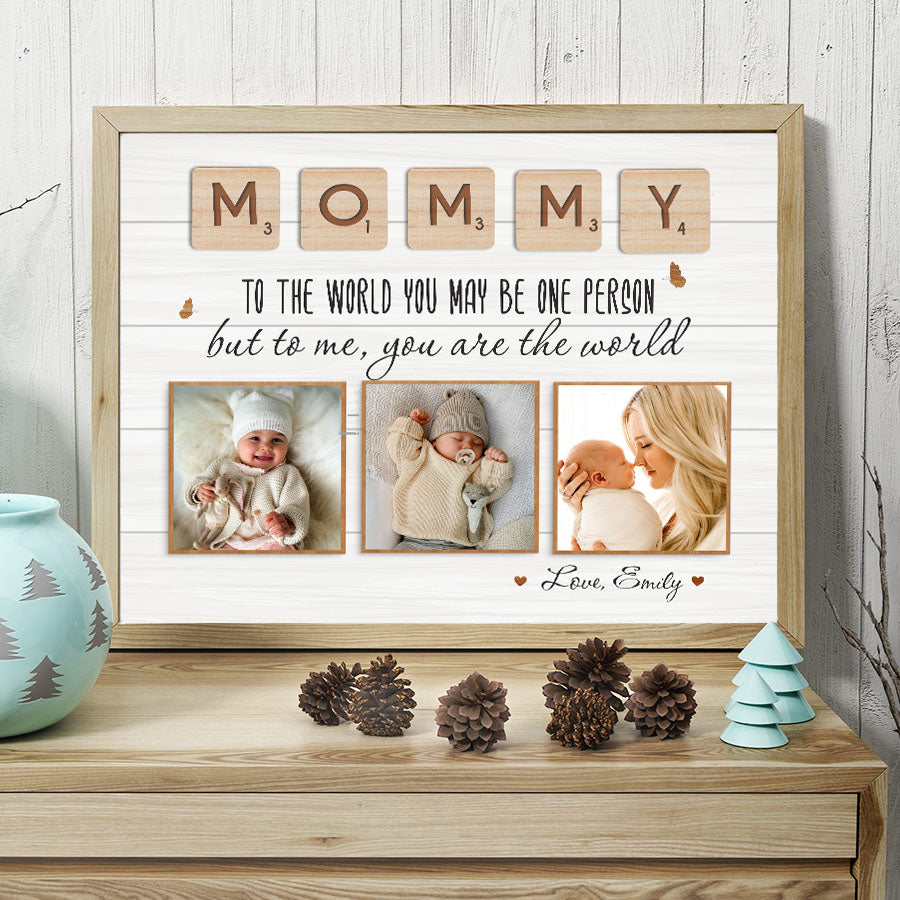 1st Time Mothers Day Gift | First Mothers Day Canvas | First Mother’s Day Gift