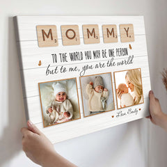 1st Time Mothers Day Gift | First Mothers Day Canvas | First Mother’s Day Gift
