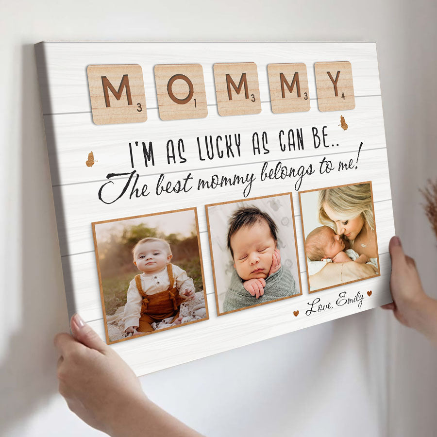 1st Time Mothers Day Gift | First Mothers Day Canvas | First Mother Day Gift