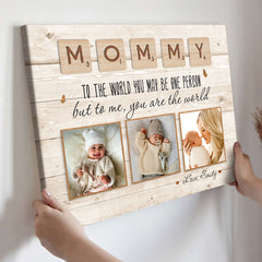 1st Time Mothers Day Gift | First Mothers Day Canvas | Mother’s Day Gift For First Time Mom