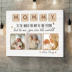 1st Time Mothers Day Gift | First Mothers Day Canvas | First Mother’s Day Gift