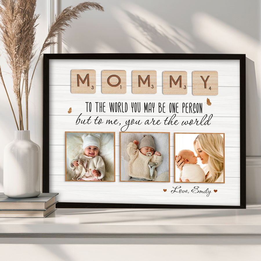 1st Time Mothers Day Gift | First Mothers Day Canvas | First Mother’s Day Gift