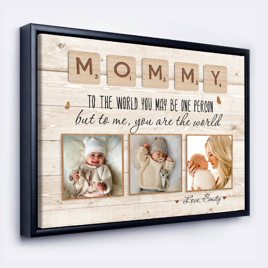 1st Time Mothers Day Gift | First Mothers Day Canvas | Mother’s Day Gift For First Time Mom