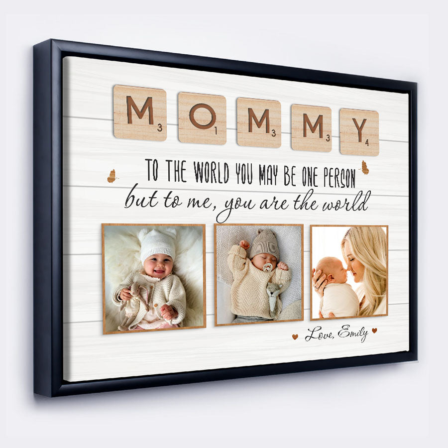 1st Time Mothers Day Gift | First Mothers Day Canvas | First Mother’s Day Gift
