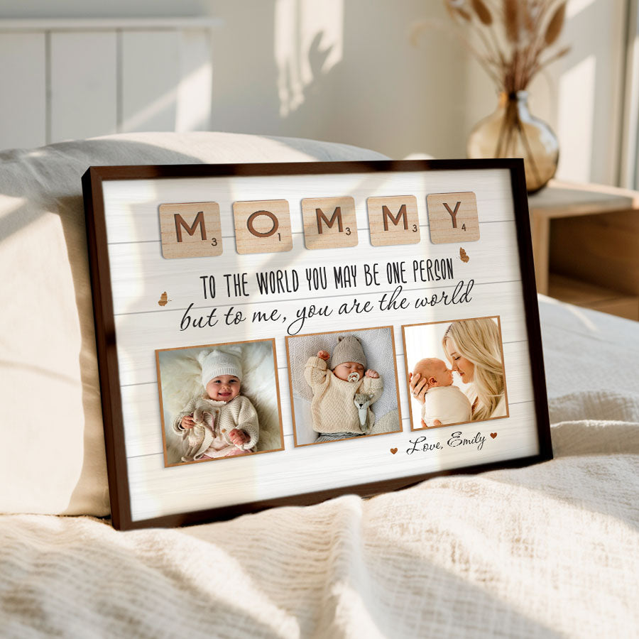 1st Time Mothers Day Gift | First Mothers Day Canvas | First Mother’s Day Gift
