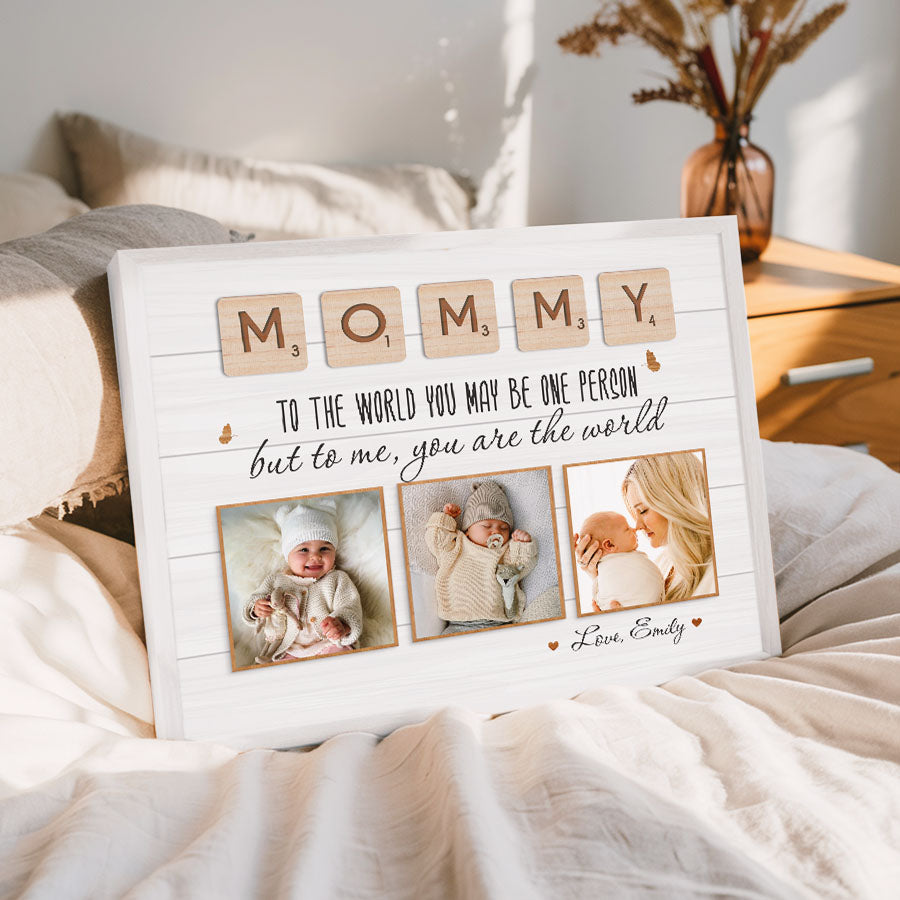 1st Time Mothers Day Gift | First Mothers Day Canvas | First Mother’s Day Gift