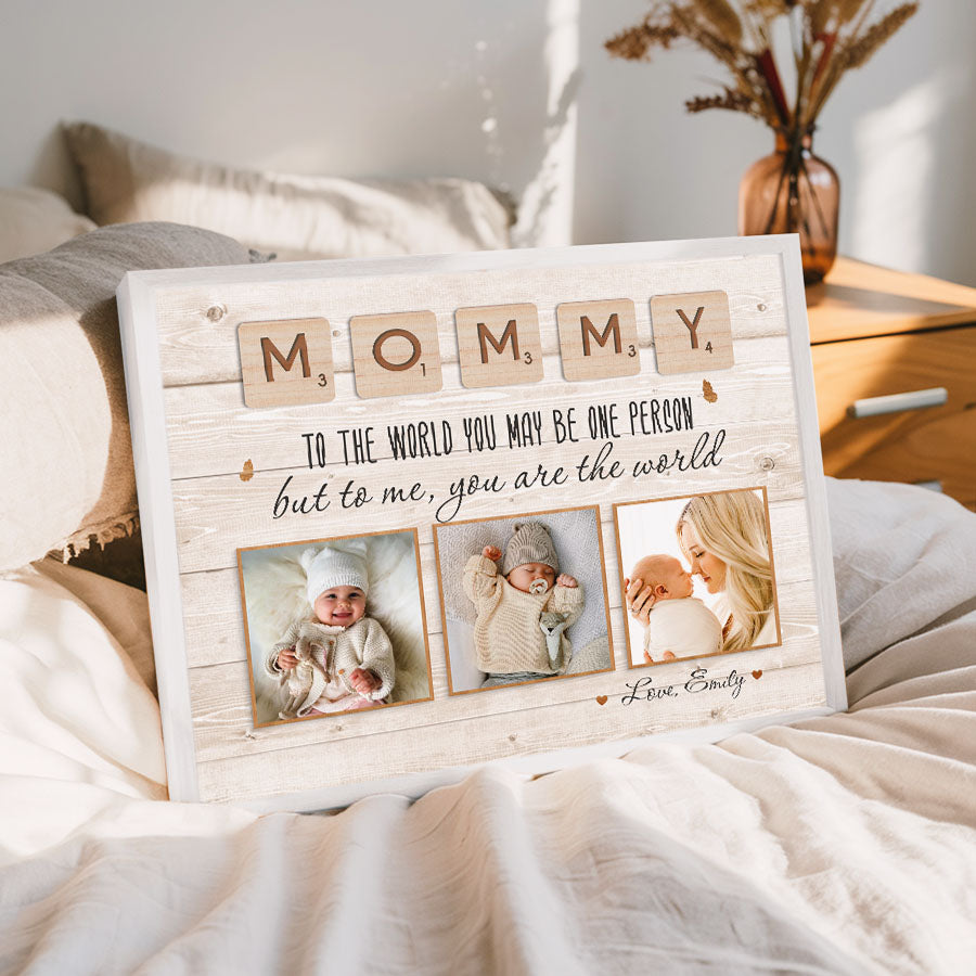 1st Time Mothers Day Gift | First Mothers Day Canvas | Mother’s Day Gift For First Time Mom