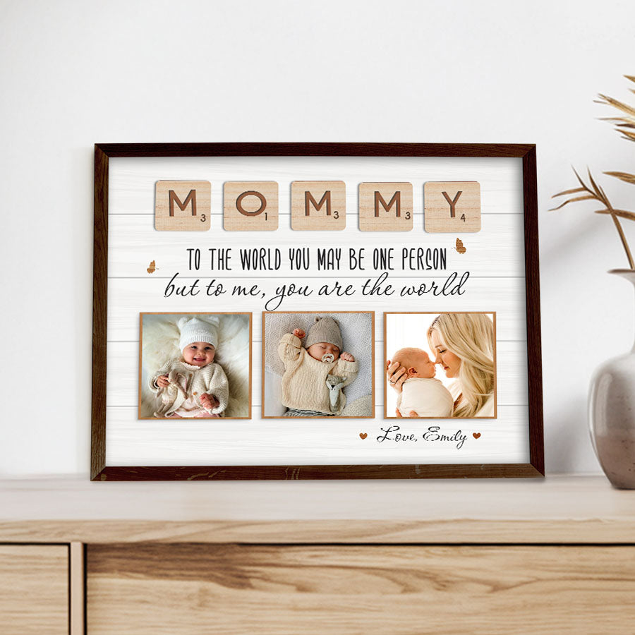 1st Time Mothers Day Gift | First Mothers Day Canvas | First Mother’s Day Gift