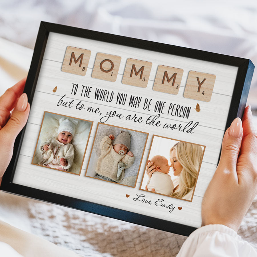 1st Time Mothers Day Gift | First Mothers Day Canvas | First Mother’s Day Gift