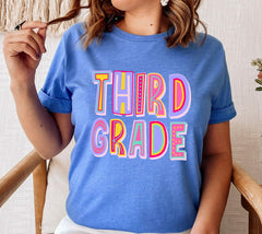 Hello Third Grade Teacher Shirt