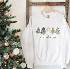 Oh Christmas Tree Sweatshirt For Women