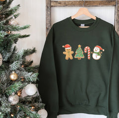 Gingerbread Cookies Christmas Sweatshirt