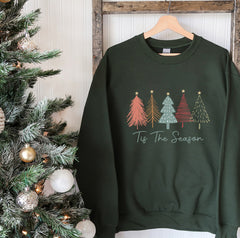 Christmas Tis The Season Tree Sweatshirt