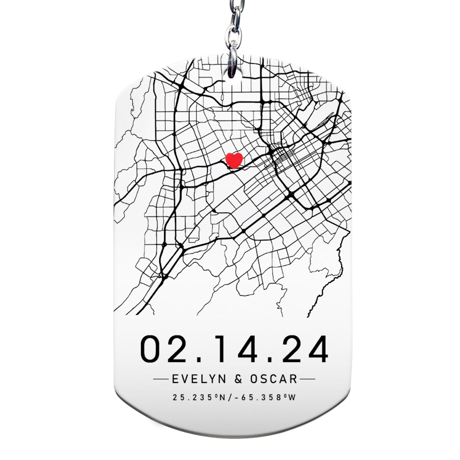 Custom Keychain for Boyfriend | Personalised Keychain with Photo