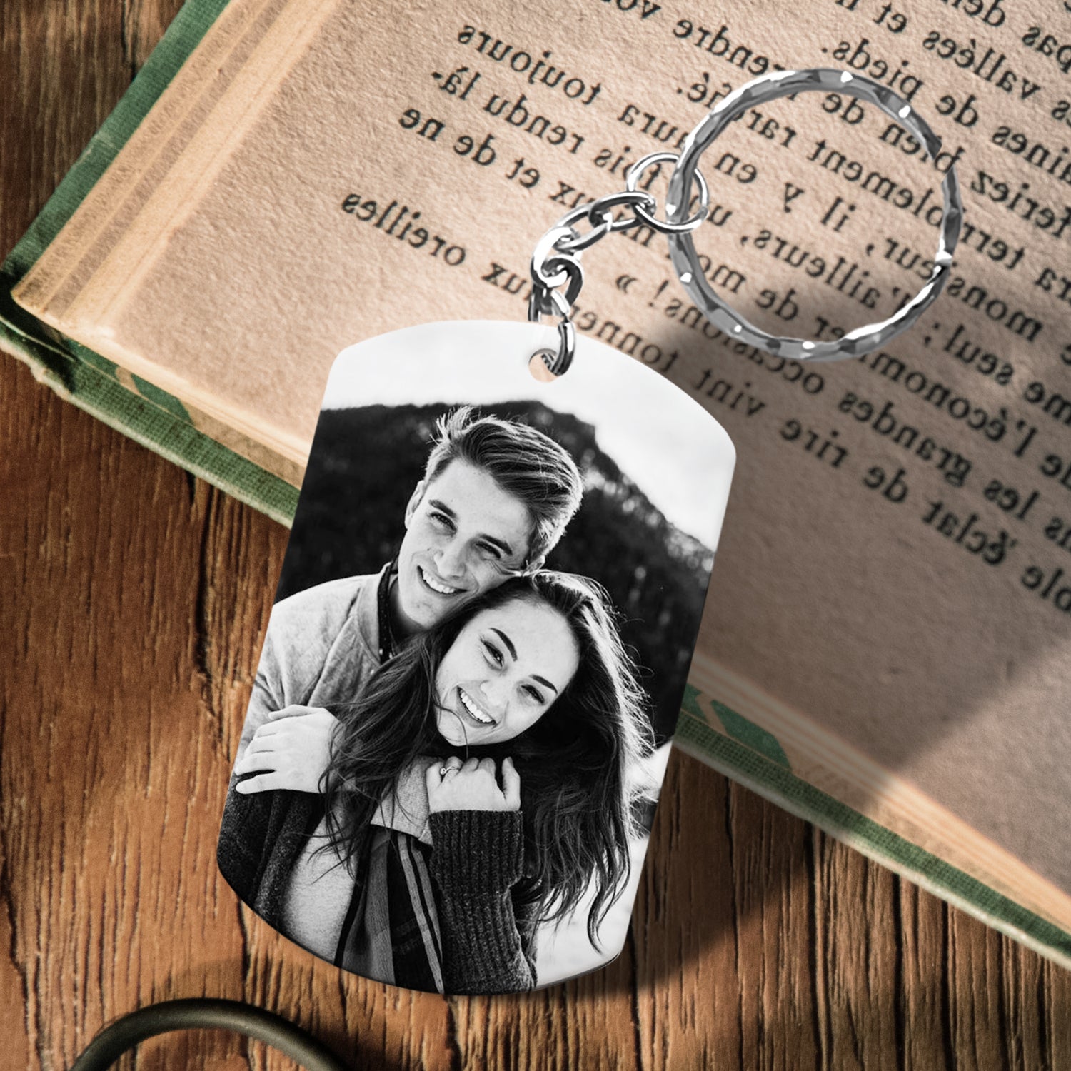 Custom Keychain for Boyfriend | Personalized Picture Keychains
