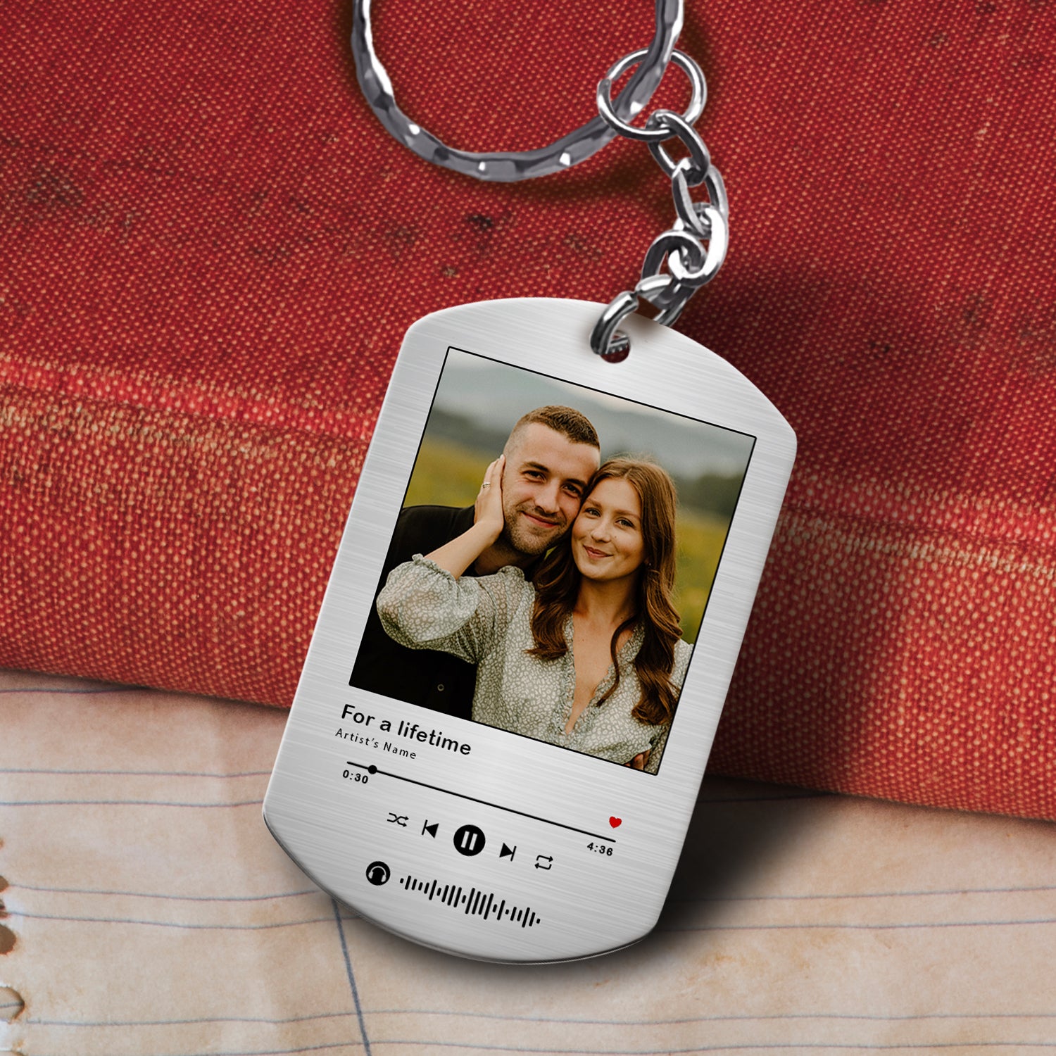Custom Keychain for Boyfriend | Key Chain with Photo