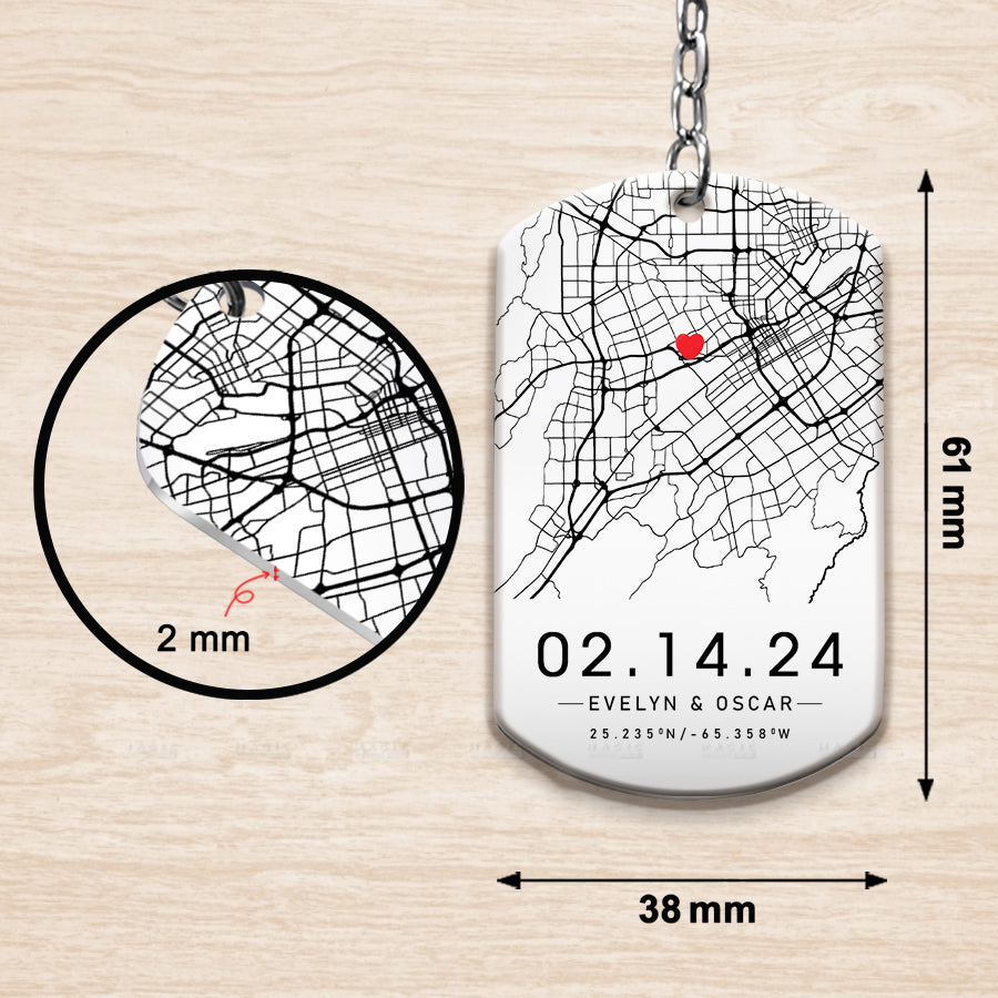 Custom Keychain for Boyfriend | Keychain Custom