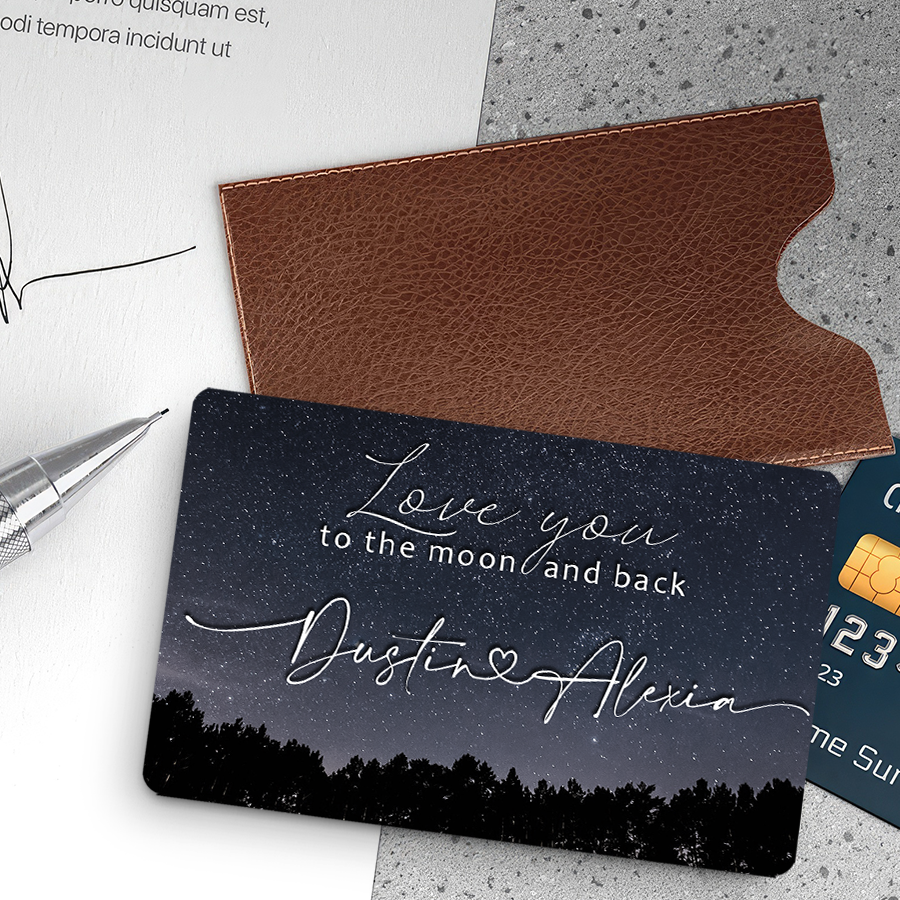 Custom Wallet Insert Card | Custom Picture Wallet Card