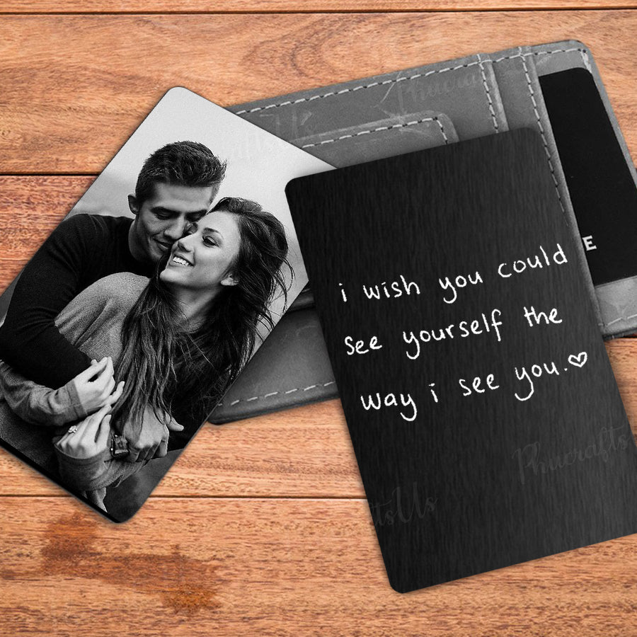 Custom Wallet Insert Card | Wallet Inserts for Pictures