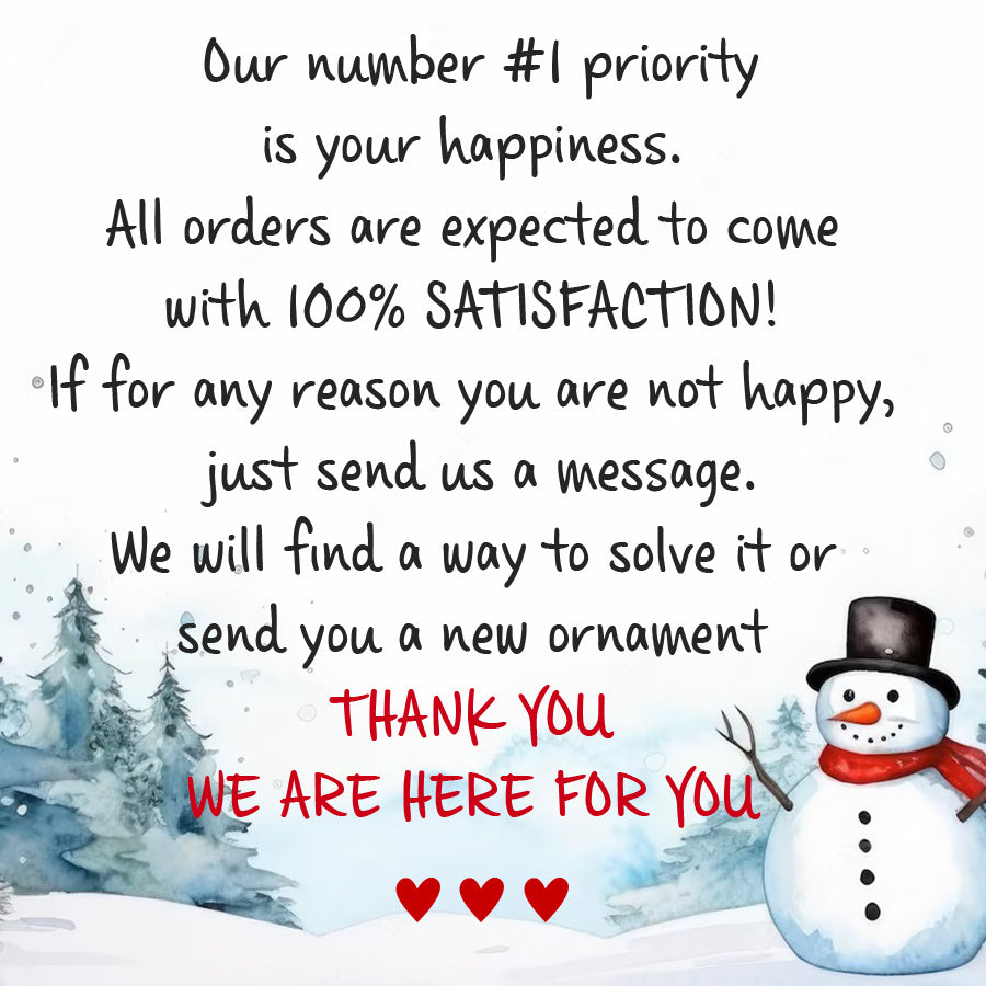 Engagement Christmas Ornaments | Custom Name Ceramic Ornament For Couple | Heart Shape