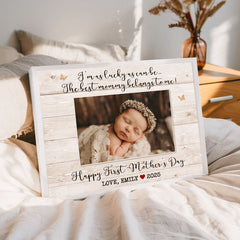 First Mother’s Day Gifts From Baby | New Mom Canvas | Dear Mommy Canvas