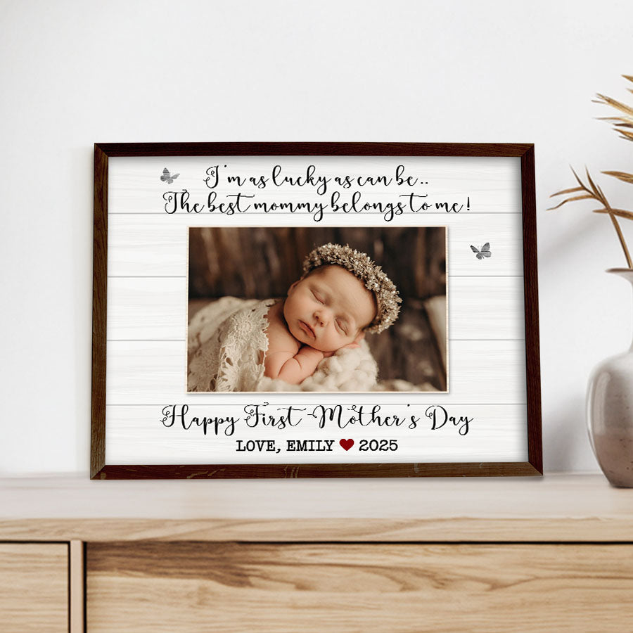 First Mothers Day Gift From Baby | First Mothers Day Newborn Gift