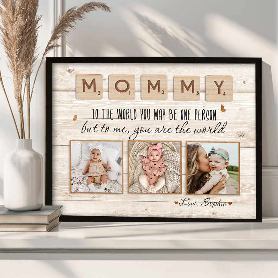 Mothers Day Gift For First Time Mom | First Mothers Day Canvas | First Time Mothers Day Gift