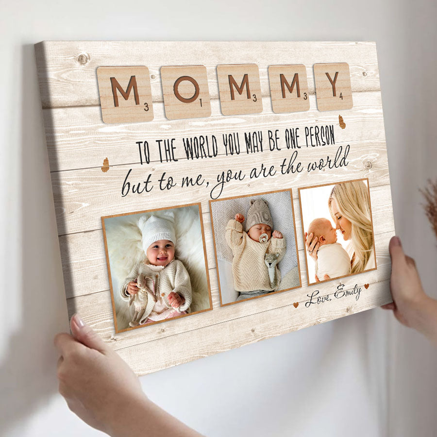 First Time Mothers Day Gift | First Mothers Day Canvas | 1st Time Mothers Day Gift