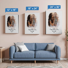 First Time Mothers Day Gift | First Mothers Day Canvas | Gifts For The New Mom