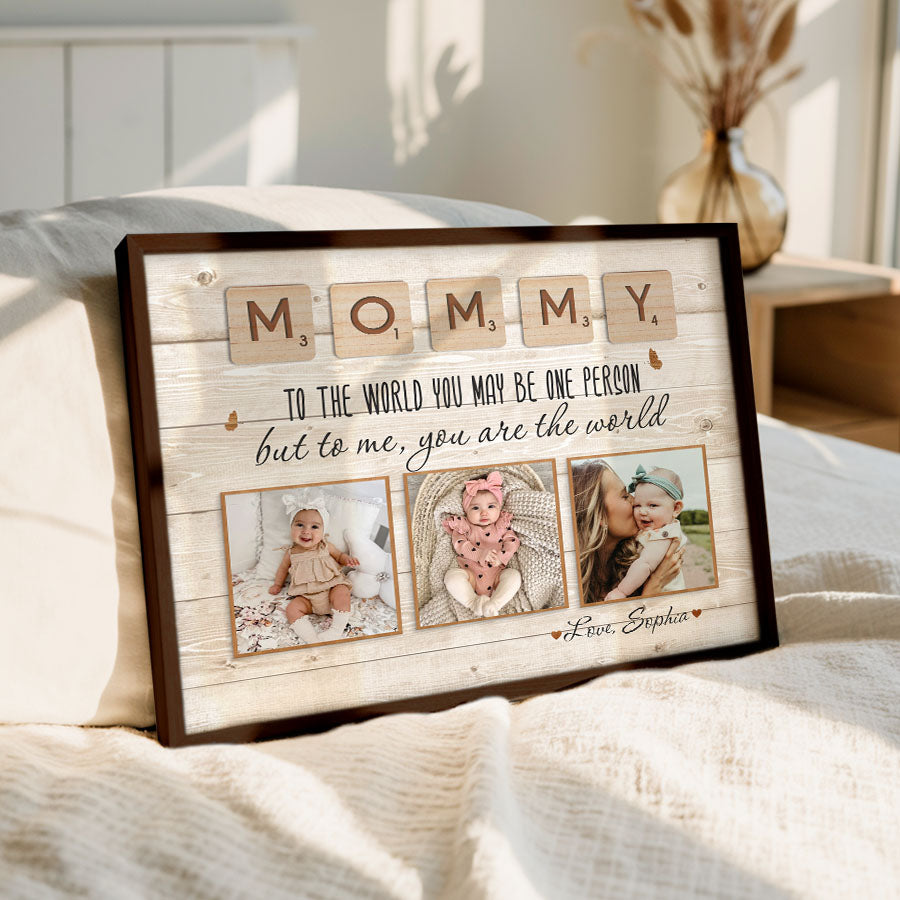 Mothers Day Gift For First Time Mom | First Mothers Day Canvas | First Time Mothers Day Gift