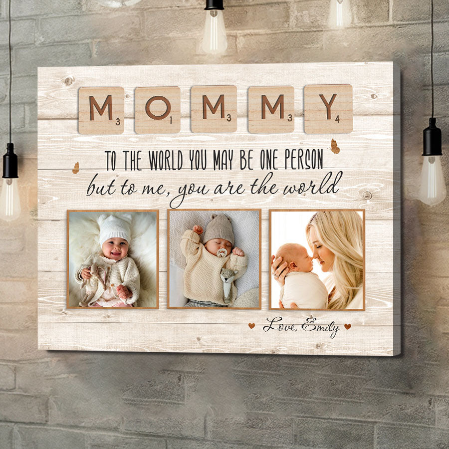 First Time Mothers Day Gift | First Mothers Day Canvas | 1st Time Mothers Day Gift