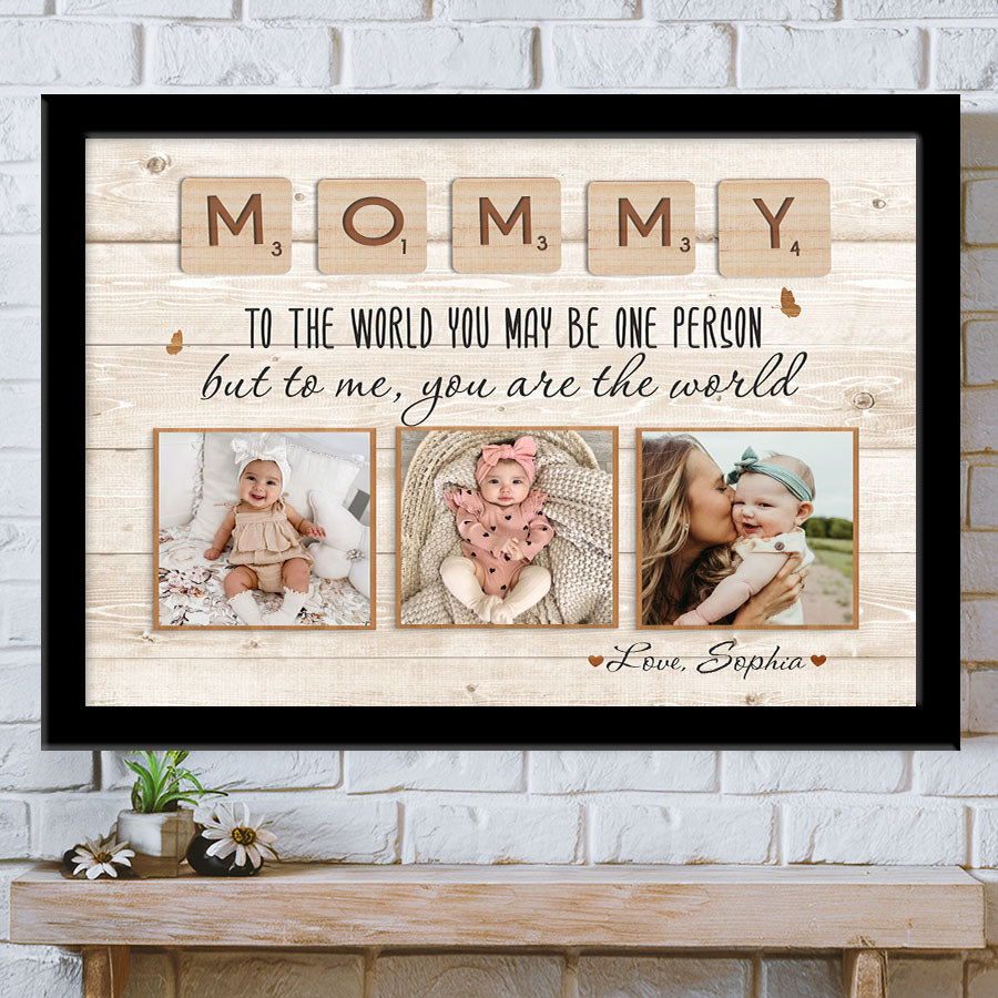 Mothers Day Gift For First Time Mom | First Mothers Day Canvas | First Time Mothers Day Gift