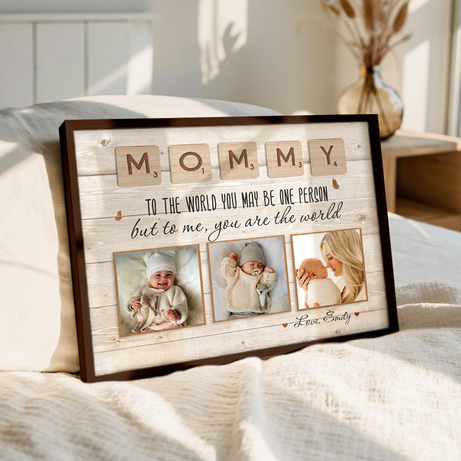 First Time Mothers Day Gift | First Mothers Day Canvas | 1st Time Mothers Day Gift