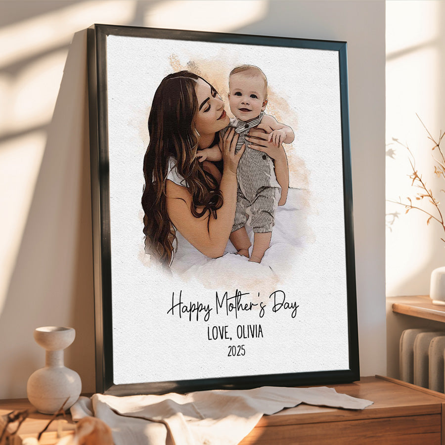 First Time Mothers Day Gift | First Mothers Day Canvas | Gifts For The New Mom