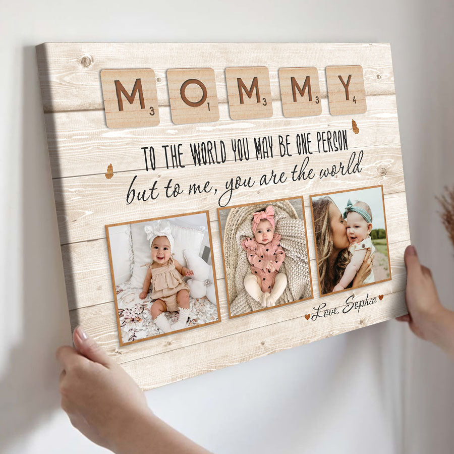 Mothers Day Gift For First Time Mom | First Mothers Day Canvas | First Time Mothers Day Gift