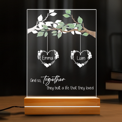 Engagement Gifts for Couple | Engagement Plaque
