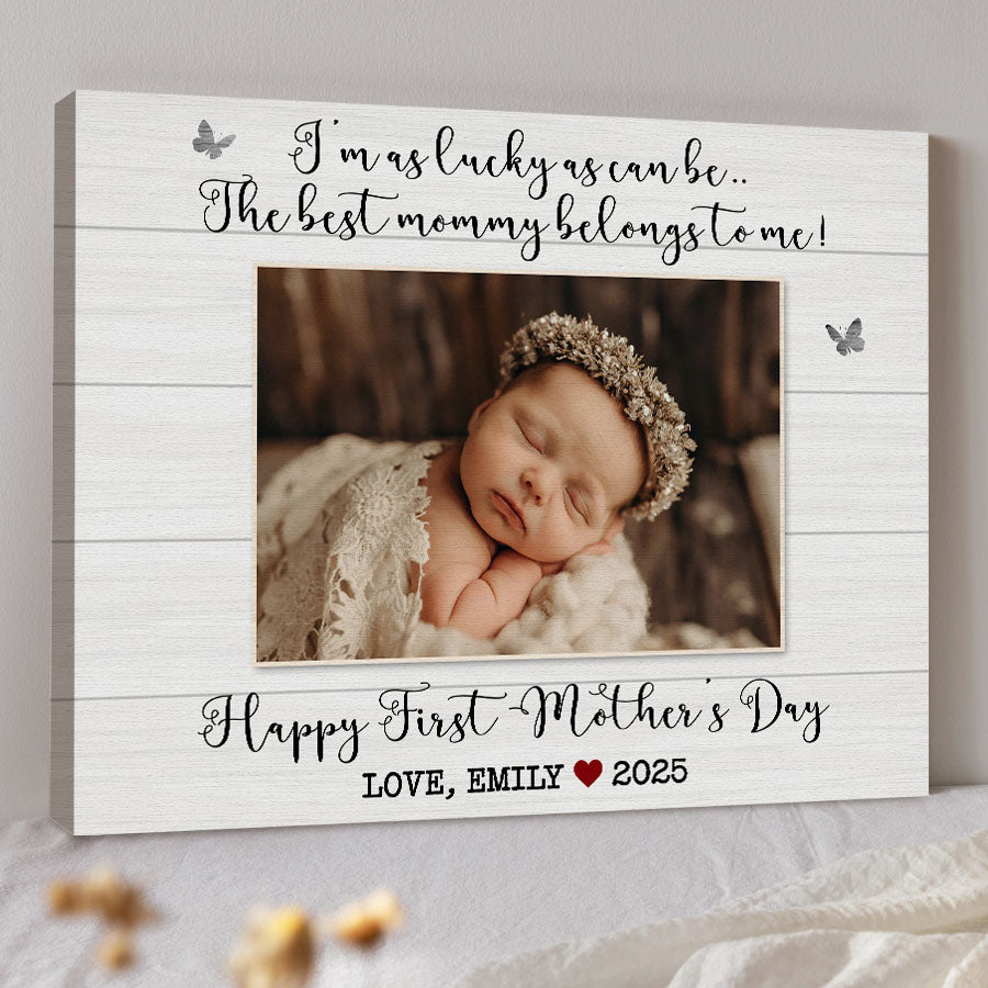 Moms First Mothers Day Gift | First Mothers Day Newborn Gift