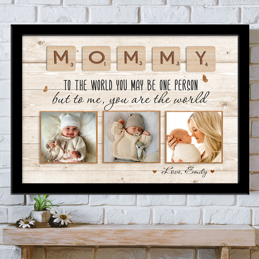 Mothers Day Gift For First Time Mom | First Mothers Day Canvas | 1st Time Mothers Day Gift