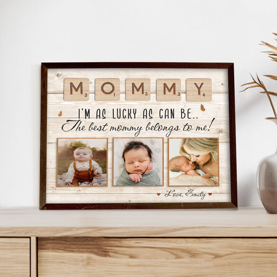 Mothers Day Gift For First Time Mom | First Mothers Day Canvas | 1st Mother's Day Gift