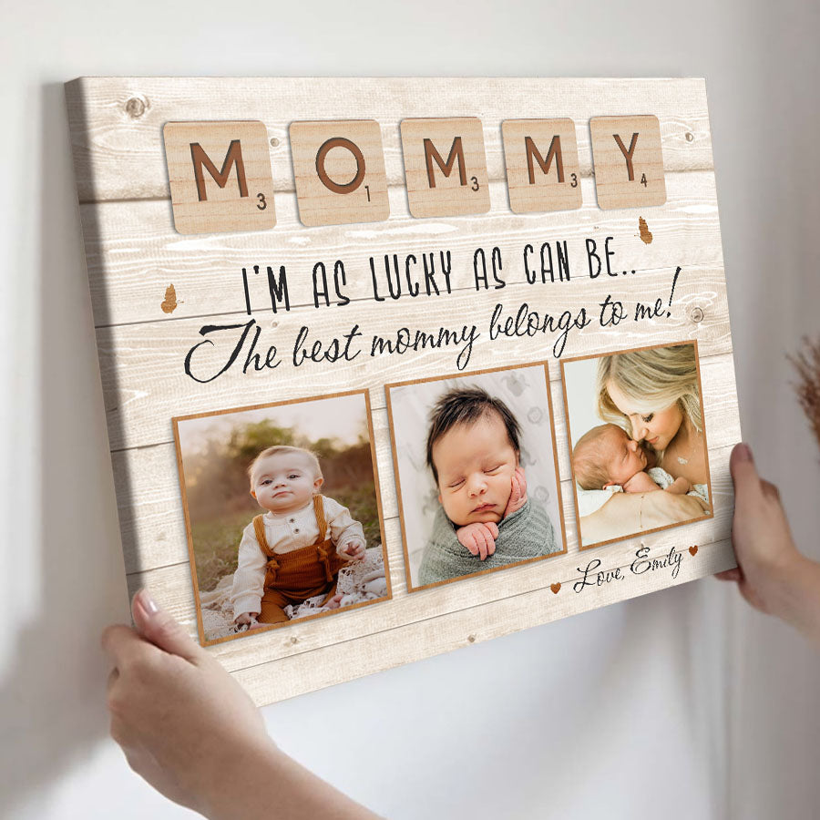 Mothers Day Gift For First Time Mom | First Mothers Day Canvas | 1st Mother's Day Gift