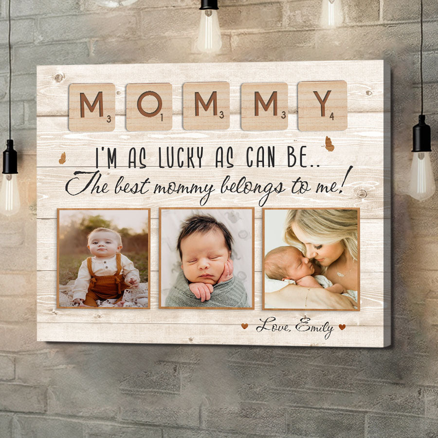 Mothers Day Gift For First Time Mom | First Mothers Day Canvas | 1st Mother's Day Gift